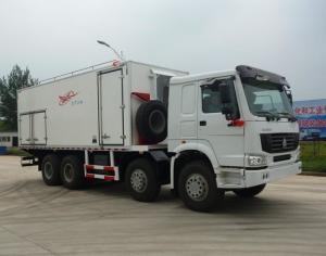 Quality Sinotruk Special Purpose Truck 15ton BCR（D）H-15 On - Site Mixed Emulsified ANFO Explosive Truck wholesale