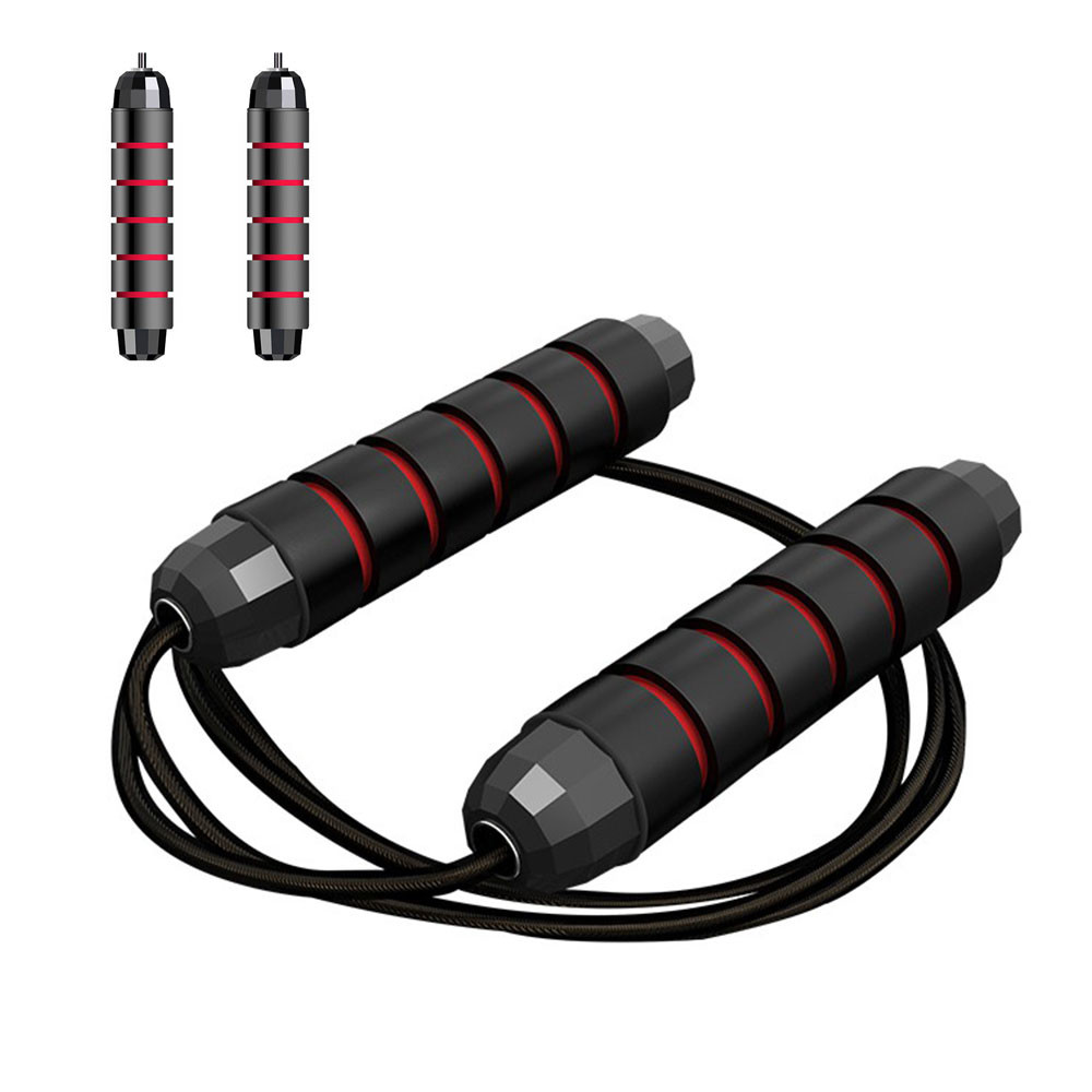 Soft Adjustable Jump Rope , Custom Jump Ropes Sweat / Deodorant With Ball Bearings