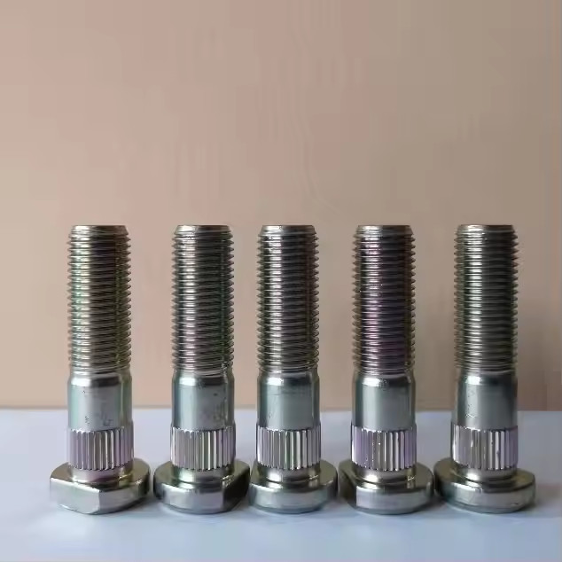 Heavy Duty Wheel Stud Bolt For Various Cars OEM 16.02mm Knurl 50mm Length
