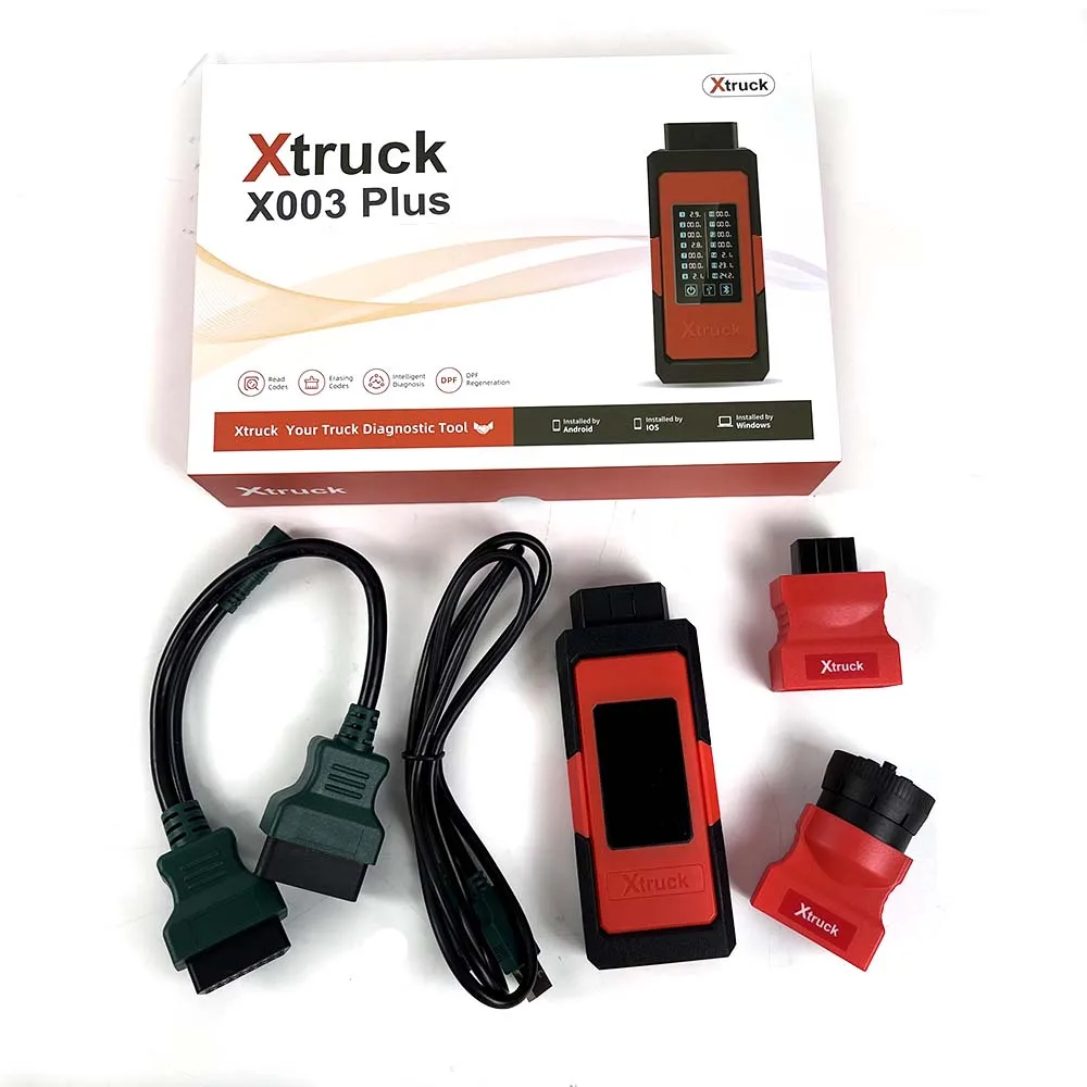 Xtruck X005 plus Intelligent Diagnosis ECU Quick Flashing post-processing diagnosis vehicle type system Sinotruck
