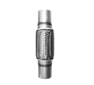 Quality 2 X 8 12&quot; Overall Length 50.8mm Braided Exhaust Pipe Universal wholesale