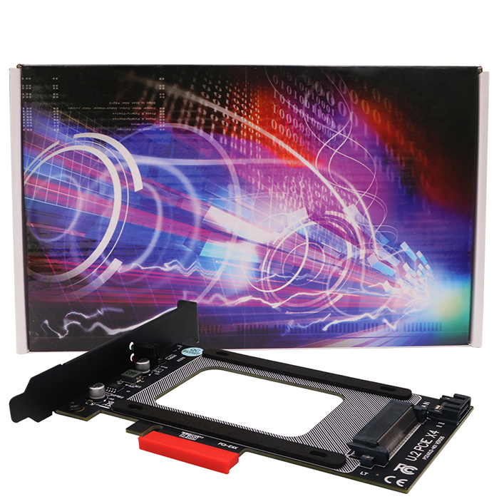 U.2 SFF-8639 Adapter PCIe U.2 SSD To PCI Express Card Support U.2 SSD 2.5" SATA SSD