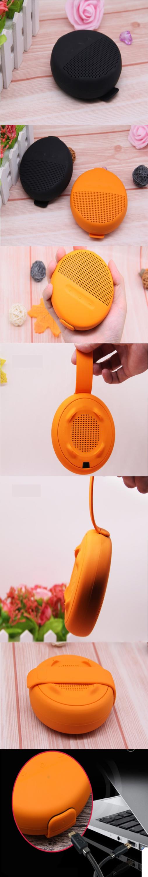 High quality full waterproof portable wireless Blue-tooth speaker for indoor and outdoor dual-use