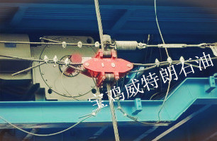 China BOMCO Drawworks DSQ-01.00 Wireline block pulley T105-001.00 Wireline clampφ38 T100-006.00B1 ZJ70LC-AF000001-0100