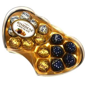 Quality T16 Double Heart Chocolate Gift Box Heart Shaped 16pcs wholesale