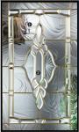 colourfull art glass in in door and windows