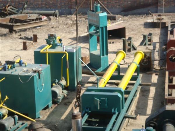 Cheap Elbow Hot Forming Machine 90 Degree Hot Pushing Elbow Machine , Induction Hydraulic Hot Forming Machine for sale