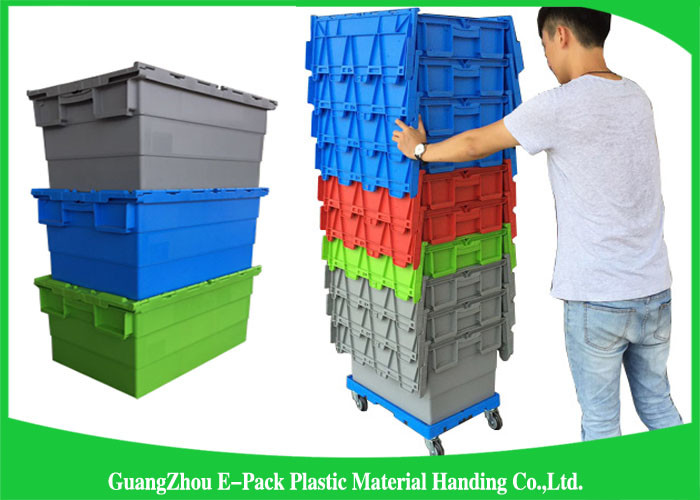 Stackable Plastic Storage Containers With Attached Lids Heavy Duty