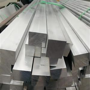 Quality Decorative 1100 6061 Square Aluminium Rod Industrial Applications Bar 20mm Wall Thickness wholesale