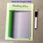 PVC Wall Mounted Self Adhesive Whiteboard Sticker Stationery Kids Writing Board