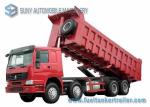 HOWO 4 Axles Garbage Trucks , waste collection Truck 8X4 Drive