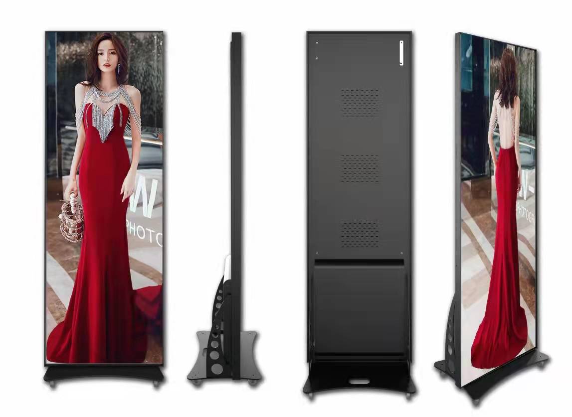 4G Wifi Smart Led Poster Display 2mm 3mm 4mm