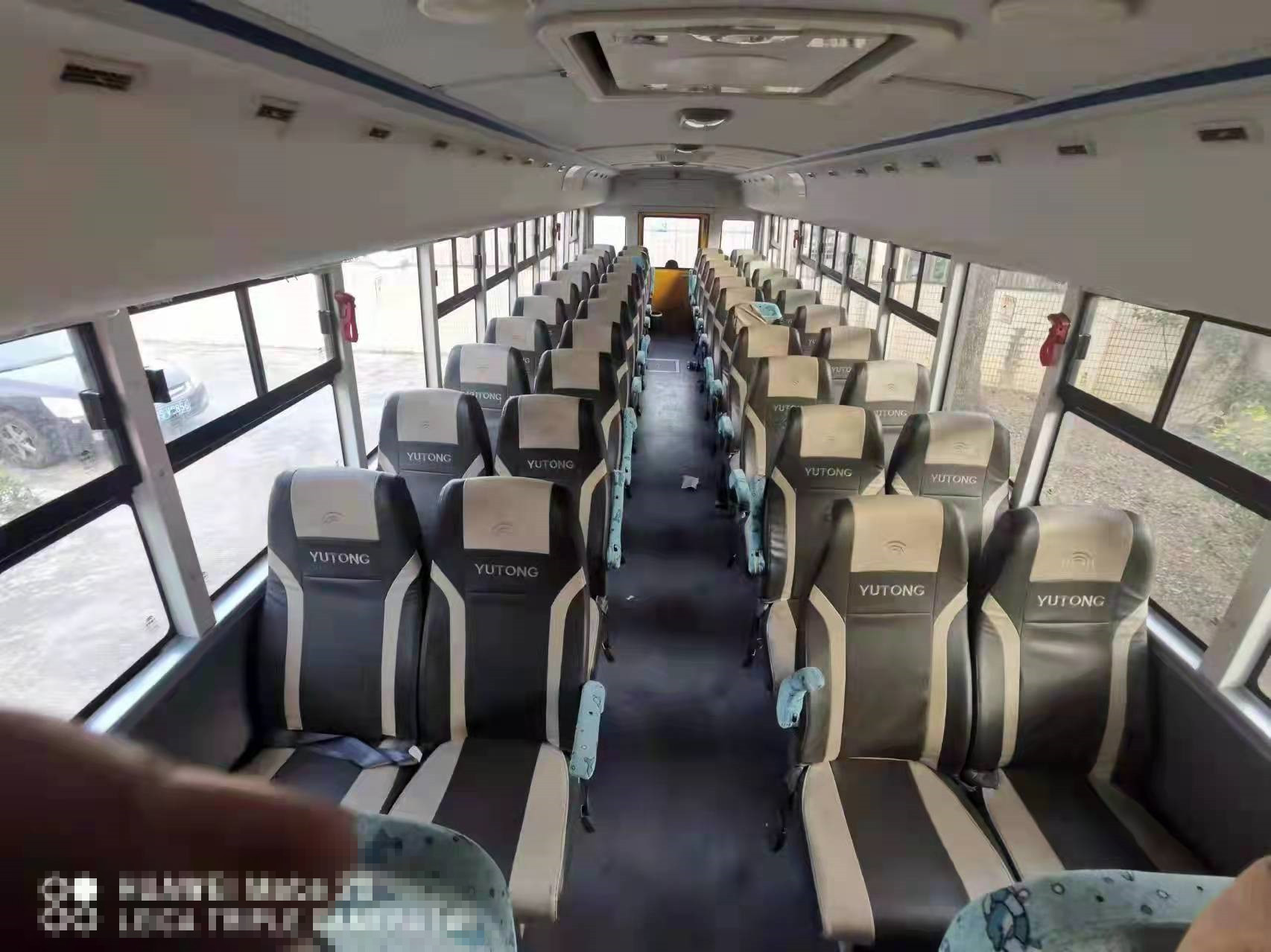 46 Seats Used Yutong School Bus ZK6119D Diesel Front Engine LHD Steering