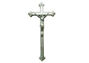 Quality Funeral Jesus Decoration Coffin Crucifix Size 38.5 × 18.5 Cm PP Recycle Materials wholesale