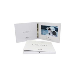 Quality LCD Wedding Invitation Digital Video Brochure Card Magnet Switch / Buttons Control wholesale