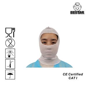 Quality Cotton OSFA Ppe Hood Disposable Surgical Hood Protective 14INCH wholesale