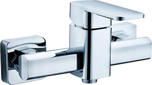 Quality Contemporary Style Brass Wall Mounted Shower Mixer For Bathroom T8404A wholesale