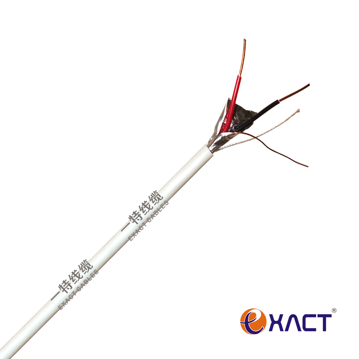 12x0.22mm2 TCCAM Conductor PVC Insulation and Jacket Alarm Signal Cable with 2 Cores