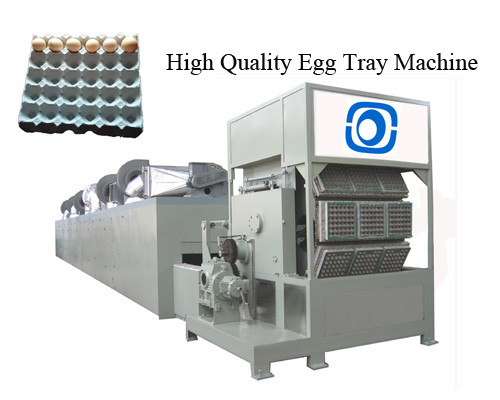 Small Packaging Waste Carton Recycling Machine 80kw Pulp Molding