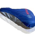 Blue Waterproof Polyester Reflective Bicycle Seat Cover Bike Cycling Accessories