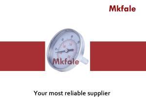 Quality Heating / Plumbing Liquid Pressure Gauge Aluminum Bimetallic Thermometer wholesale