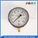 Lead Free Oil Filled Fuel Pressure Gauge , Liquid Filled Oil Pressure Gauge ±1.5