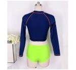 Korean Swimwear Women Bikini Guard Clothes Surf Wear Split Swimming Suit