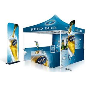 Quality Advertising Custom Printed Canopy Tent Water Resistance Simple Set Up wholesale