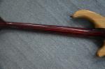 4 string electric bass guitar Natural Alder body Maple neck through body