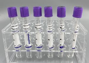 Quality EDTA Anticoagulant Blood Vacuum Container For Glycosylated Hemoglobin HBAIC wholesale