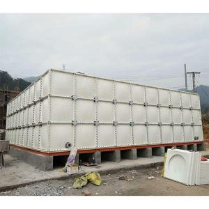 Quality GRP FRP SMC Water Tank Reinforced Drinking Water Tank 50 100 500 M3 wholesale