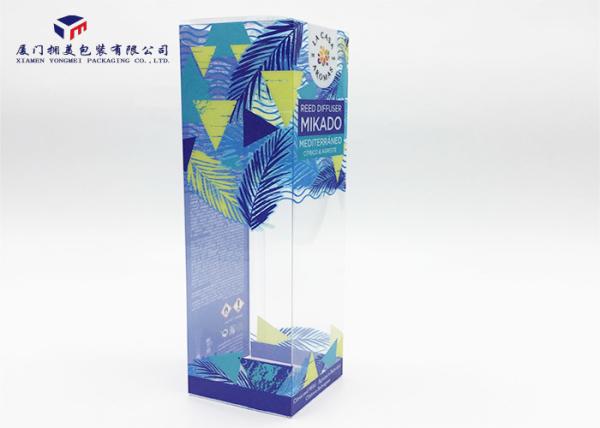 Retail Product Printed PET Hard Plastic Box Packaging Rectangle Shape Eco