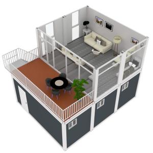 Quality China Made Prefab Shipping Container Homes Flat Pack Mobile Container Family Living Home hurricane proof prefab house wholesale