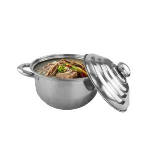 Quality Restaurant SS410 Kitchen Soup Pots 16cm 18cm 20cm 22cm wholesale