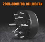 Low Moment Of Inertia AC Fan Motor PMSM Motor 380V Fan Kits durable