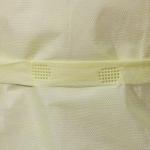 Yellow SMMMS Level 3 Disposable Isolation Gowns Non Woven Hospital