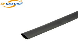 Quality Durable Pure Black Insulated Heat Shrink Tubing 12 N/ MM² Tensile Strength wholesale