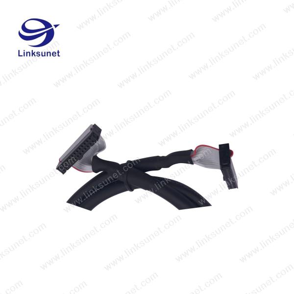 Round Flat Cable Connector UL2651 - 28AWG 1.27MM PICH PVC Twisted Pair Flat