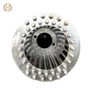 Quality Single Circuit Steel Electric Pole 230KV 125FT ASTM 572 GR65 15m - 30m Height wholesale
