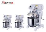 Commercial Hotel Restaurant High Speed Kitchen Food Mixer With Barrel Hook Dough