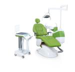 Cast Aluminum Backrest Stomatology Equipment Mobile Dental Cart Unit