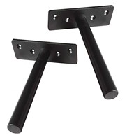 Stainless Steel Hidden Metal Floating Wall Mounted Shelf Brackets for Durability
