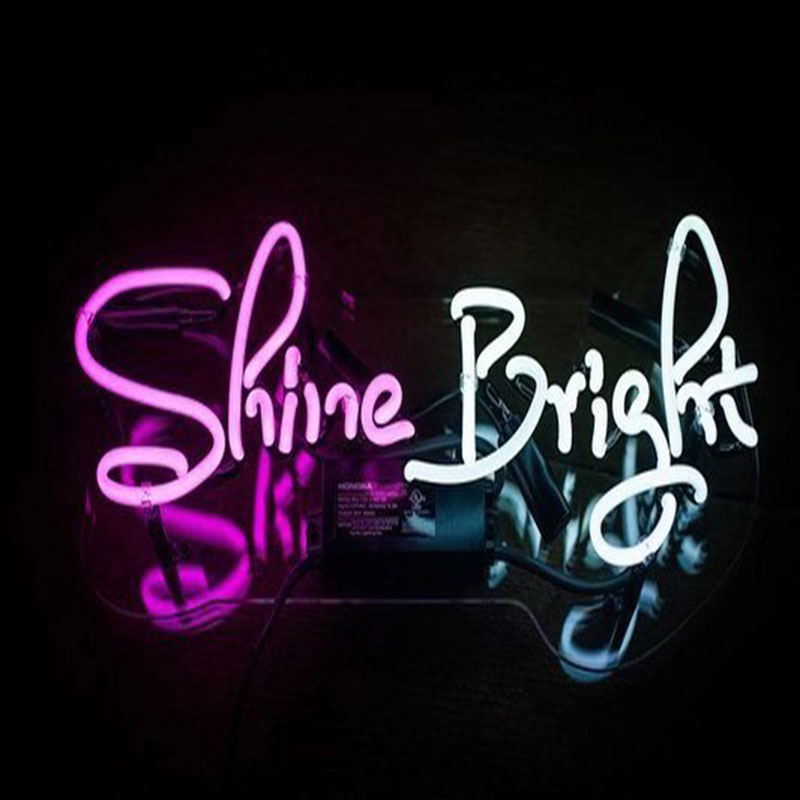 Hand-held Illuminated Neon Lights Letters LED Neon Lights Indoor Decoration Concert Lights Band