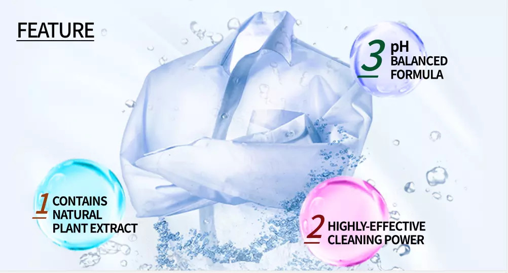 Refill Hotel Laundry Detergent , Household Organic Liquid Laundry Detergent Cleaning