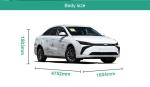 2023 New Style Geely Geometry G6 4 doors 5 seats 0km Used New Energy Vehicles