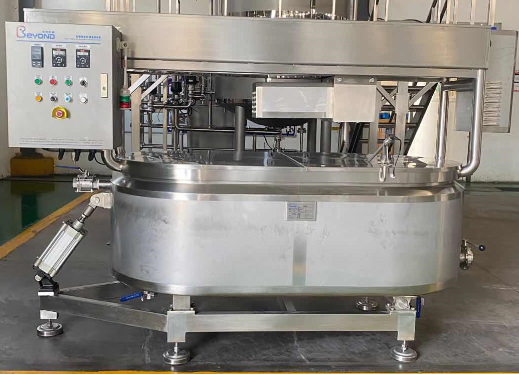Fresh Milk 1000L Mozzarella Cheese Making Equipment