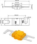ANS AUTO Fuses 32V 20A 30A 40A 50A 60A 70A 80A 100A 120A 125A 150A 175A 200A