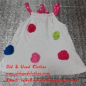 Quality Summer Used Kids Clothes Second Hand Baby Clothes Cotton Material wholesale