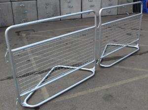 Quality 50 x Police Crowd Barrier / Met Barrier Metal Barrier wholesale