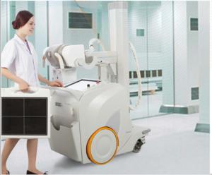 Quality Mobile DR Digital Radiography Machine , 500ma Medical X Ray Equipment wholesale